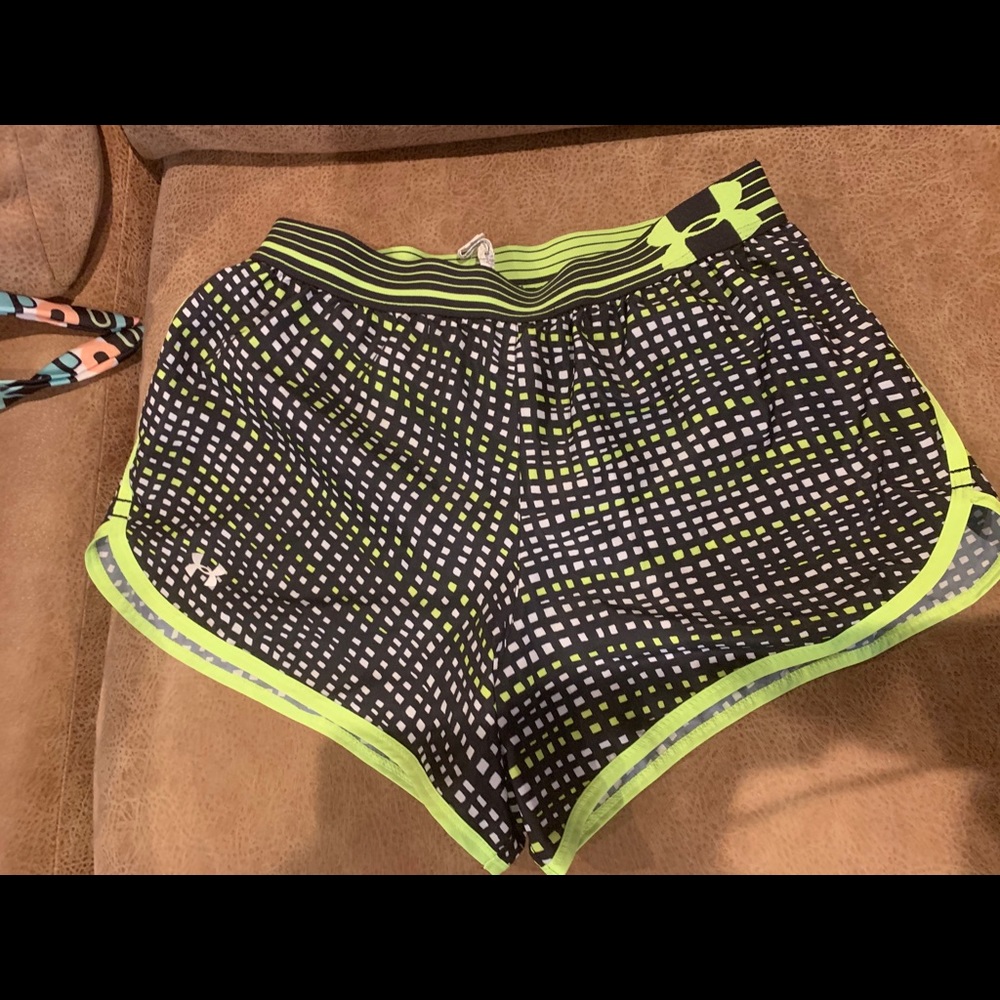 UA running shorts